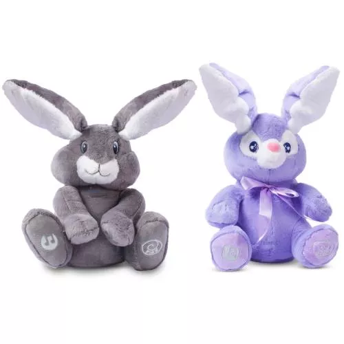 Grey & Purple Bunny Animated