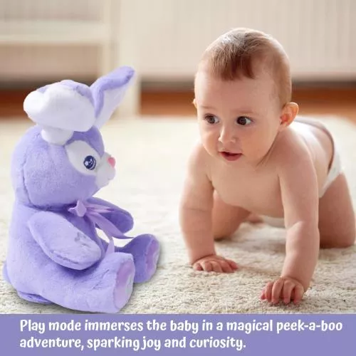 Grey & Purple Bunny Animated image 3