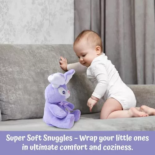 Grey & Purple Bunny Animated image 7