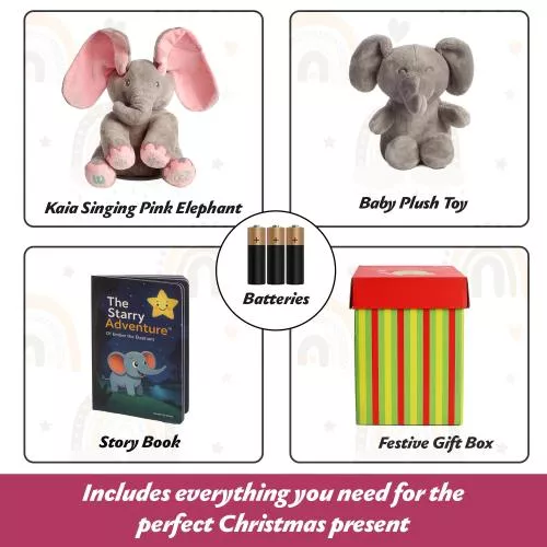 Kaia Elephant Animated Plush image 9