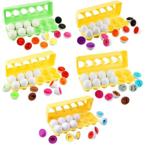 Dimple Fun Egg Matching Toy Set of 5