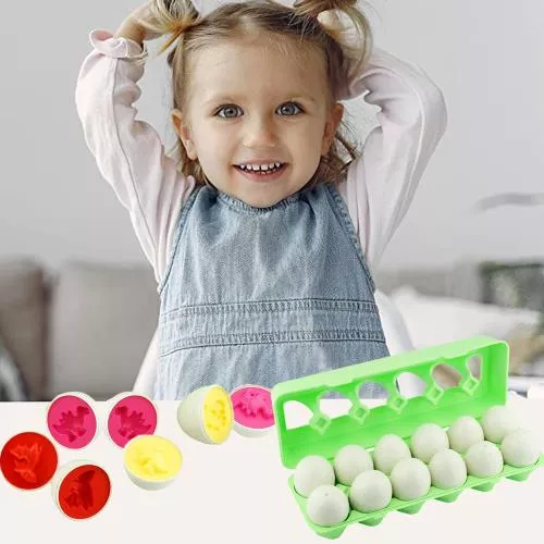 Dimple Fun Egg Matching Toy Set of 5