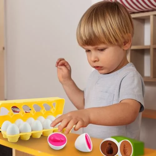 Dimple Fun Egg Matching Toy Set of 5 image 4
