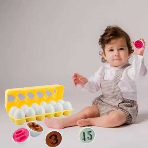 Dimple Fun Egg Matching Toy Set of 5 image 5