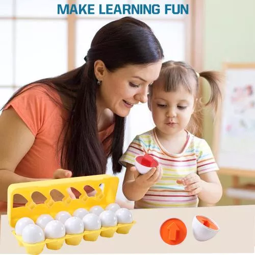 Dimple Fun Egg Matching Toy Set of 5 image 6