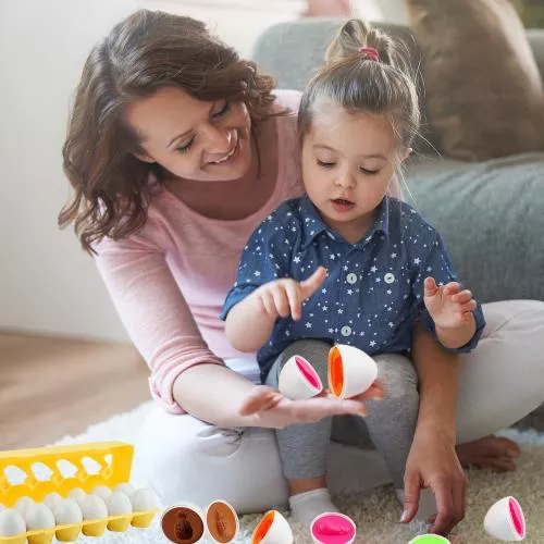 Dimple Fun Egg Matching Toy Set of 5 image 7