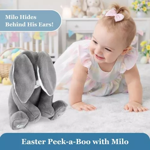 Milo Stuffed Bunny with Battery image 16