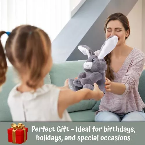 Milo Stuffed Bunny with Battery image 7