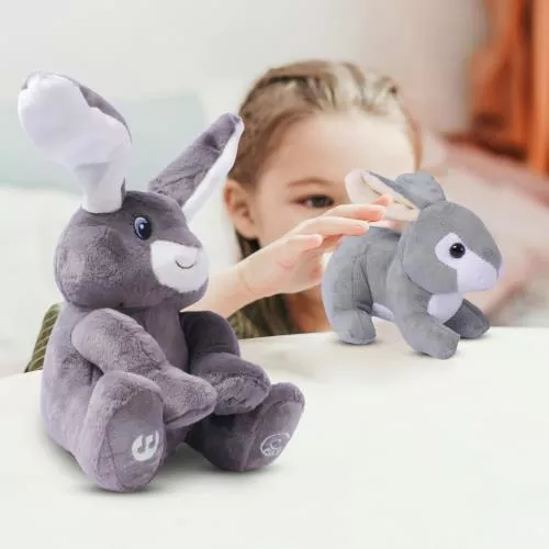 Milo Animated Bunny & Plush Baby Bunny image 5